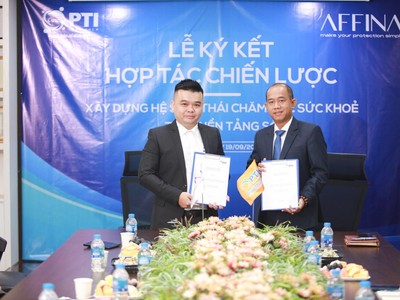 Affina Việt Nam và PTI Hồ Chí Minh hợp tác bán bảo hiểm cho cá nhân và doanh nghiệp vừa và nhỏ