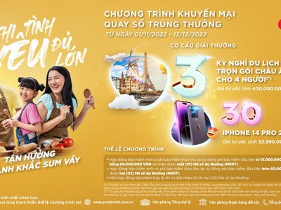 Prudential ra mắt chương trình khuyến mại đặc biệt