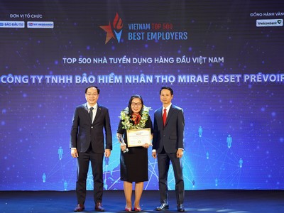 Mirae Asset Prévoir: Top 500 Nhà tuyển dụng hàng đầu Việt Nam