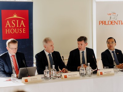 Hội nghị bàn tròn về chính sách tại Asia House ở London hồi tháng 10/2022