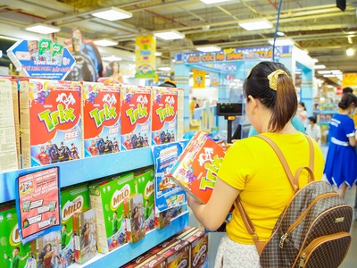 Nhãn hàng Bánh ngũ cốc ăn sáng Nestlé hợp tác cùng Warner Bros tạo sân chơi cho trẻ trong mùa hè 2023