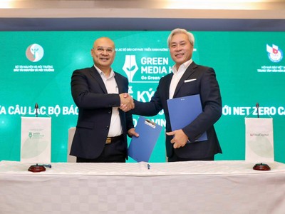 Tập đoàn VinaCapital cam kết đồng hành cùng Câu lạc bộ Báo chí Phát triển Xanh
