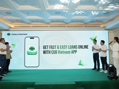 Cathay United Bank ra mắt ứng dụng di động CUB Vietnam