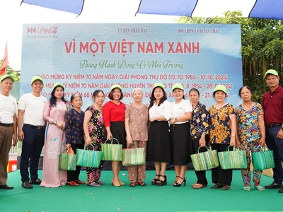 Coca-Cola chung tay hành động cho môi trường xanh