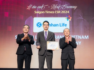 Shinhan Life Việt Nam đạt danh hiệu Doanh nghiệp vì cộng đồng