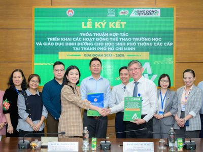 Nestlé Việt Nam và Sở Giáo dục và Đào tạo TP.HCM ký kết Thỏa thuận hợp tác chiến lược giai đoạn 2025 – 2030