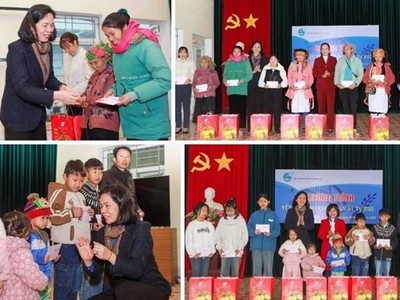 Nestlé Việt Nam chung tay cùng Hội Liên hiệp Phụ nữ Việt Nam tặng quà Tết đến các mẹ Việt Nam Anh Hùng, gia đình chính sách và trẻ mồ côi tại tỉnh Lai Châu