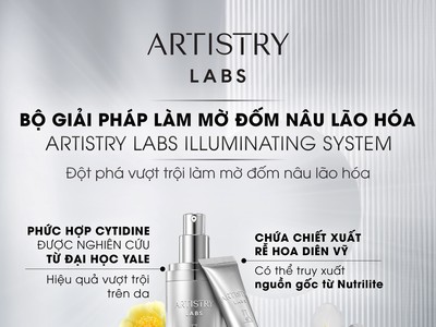 Amway ra mắt bộ giải pháp làm mờ đốm nâu