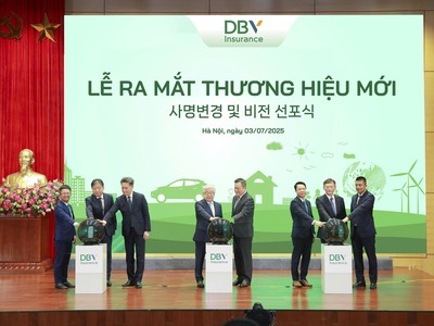 Bảo hiểm DBV ra mắt thương hiệu mới