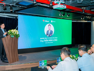 Ông Trần Minh Long, CEO Citics Group phát biểu tại sự kiện