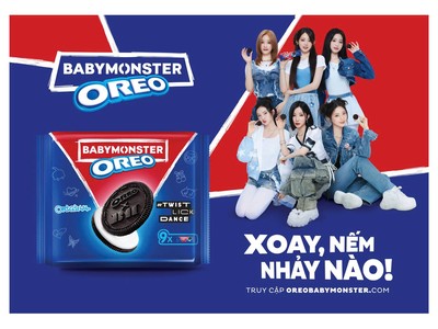 OREO kết hợp cùng BABYMONSTER mang đến phiên bản mới