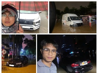 Ngập nước, xe ô tô bị thủy kích: Thiệt hại có thể lên tới 70% giá trị xe 