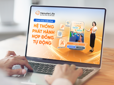 Hanwha Life Việt Nam triển khai hệ thống phát hành hợp đồng bảo hiểm tự động