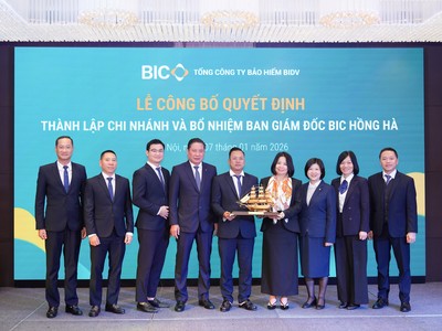 BIC khai trương Chi nhánh Hồng Hà