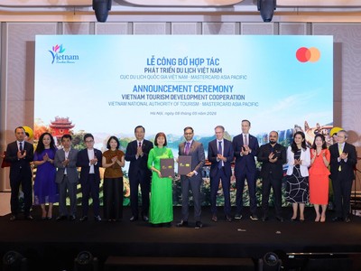 Cục Du lịch Quốc gia Việt Nam và Mastercard hợp tác nhằm thúc đẩy phát triển du lịch Việt Nam