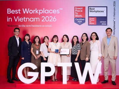 Amway Việt Nam lọt vào Top 5 nơi làm việc xuất sắc hàng đầu Việt Nam