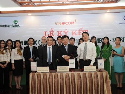 VinEcom đạt được thỏa thuận hợp tác cùng Vietcombank - Smartlink