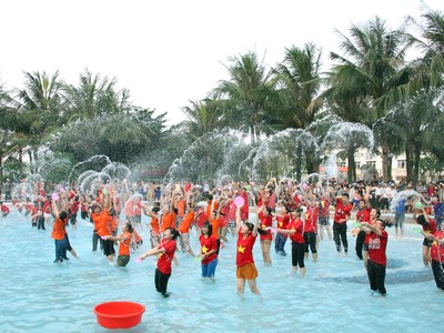 Công viên nước Hồ Tây tổ chức nhiều hoạt động dành cho thiếu nhi