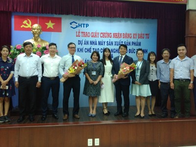 Thêm dự án đầu tư chục triệu đô vào lĩnh vực cơ khí tại Khu công nghệ cao TPHCM 