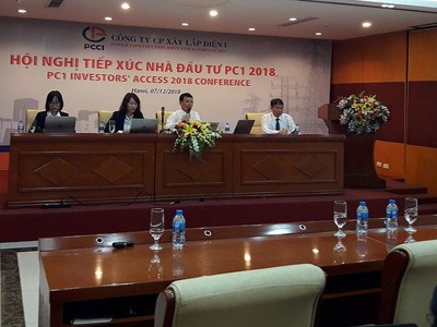 PCC1 dự kiến trả cổ tức năm 2018 bằng cả tiền mặt và cổ phiếu 