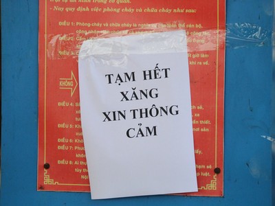 Doanh nghiệp giải trình nguyên nhân việc cây xăng treo biển hết xăng tại Quảng Nam