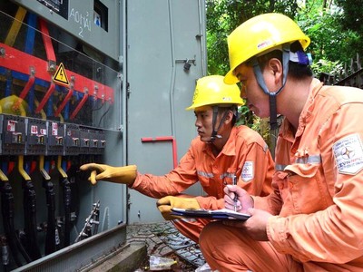 Sản xuất và phân phối điện tháng 5 tăng tới 13,7%