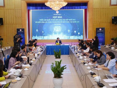 Triển lãm quốc tế về Đổi mới sáng tạo Việt Nam 2021 sẽ diễn ra ngày 9/1