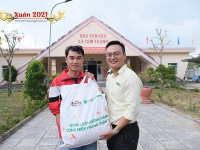 Tết Tân Sửu 2021, Huda tiếp nối hành trình trao gửi yêu thương mỗi dịp Tết đến, Xuân về với 9.000 phần quà