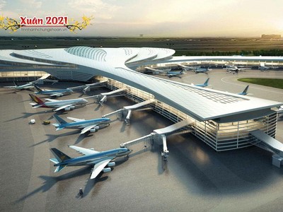 Cảng hàng không quốc tế Long Thành, một trong những dự án đầu tư trọng điểm đã được CMSC phê duyệt và triển khai trong năm 2020.