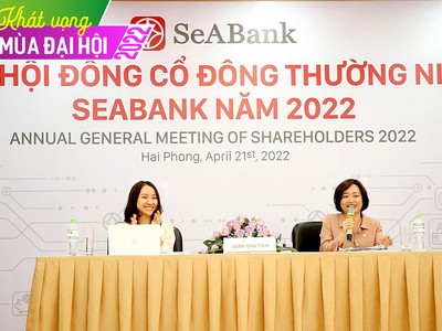 SeABank sẽ tăng vốn điều lệ lên 22.690 tỷ đồng, đặt kế hoạch 4.866,6 tỷ đồng lợi nhuận