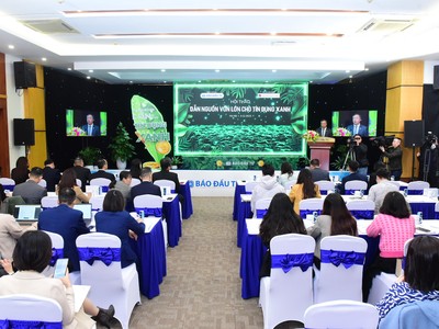 Dẫn nguồn vốn lớn cho tín dụng xanh