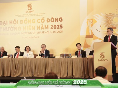 ĐHĐCĐ Sabeco (SAB): Tiếp tục kế hoạch tăng trưởng trong năm 2025 và hé lộ bốn định hướng phát triển bền vững 