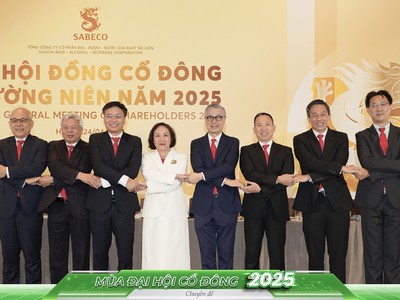 Hội đồng quản trị và Ban giám đốc Sabeco tại ĐHCĐ ngày 24/4/2025