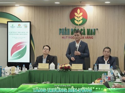 Tổng giám đốc Văn Tiến Thanh phát biểu tại cuộc họp