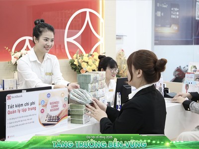 SeABank (SSB) ưu tiên tốc độ tăng trưởng ổn định và bền vững