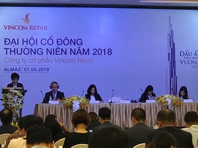 ĐHĐCĐ thường niên 2018 của Vincom Retail.