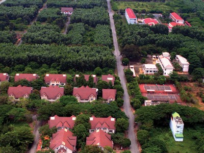 Giá đất nền tại Nhơn Trạch, Đồng Nai tăng mạnh chỉ trong thời gian ngắn.  Ảnh: Lê Toàn