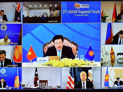 ARF kêu gọi kiềm chế, không quân sự hóa Biển Đông