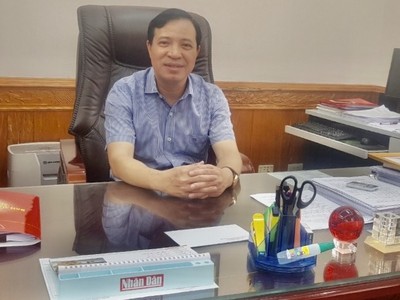 Ông Lại Thế Nguyên, Trưởng Ban Tổ chức Tỉnh uỷ Thanh Hoá.