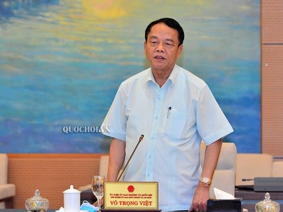 Chủ nhiệm Ủy ban Quốc phòng An ninh Võ Trọng Việt.