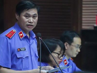 Đại diện Viện Kiểm sát tại phiên tòa ngày 18/9