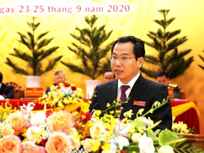 Ông Lê Quang Mạnh, tân Bí thư Thành ủy TP. Cần Thơ nhiệm kỳ 2020- 2025.