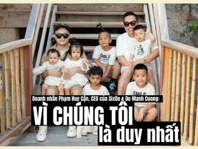 Doanh nhân Phạm Huy Cận, CEO của SixDo & Do Manh Cuong: Vì chúng tôi là duy nhất