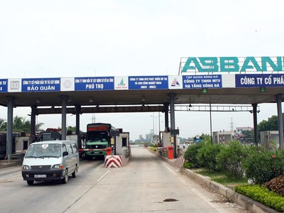 Trạm thu phí Dự án BOT QL2 Nội Bài - Vĩnh Yên.
