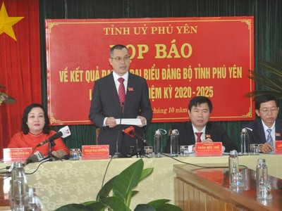 Bí thư Tỉnh ủy Phú Yên cam kết gương mẫu, tận tụy, trách nhiệm cao trong công việc