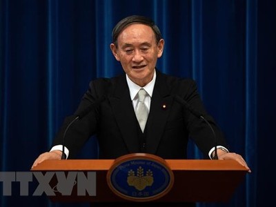 Thủ tướng Nhật Bản Suga Yoshihide.