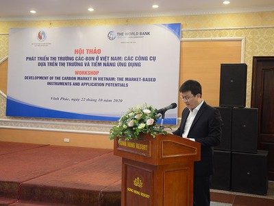 Ông Nguyễn Tuấn Quang, Phó Cục trưởng Cục Biến đổi khí hậu - Giám đốc Dự án VNPMR