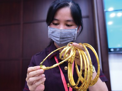 Từ đầu năm đến nay, giá vàng đã tăng hơn 26%. Ảnh: Dũng Minh