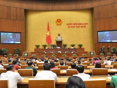 Từ ngày 2/11 Quốc hội bắt đầu đợt họp trực tiếp tại Nhà Quốc hội.