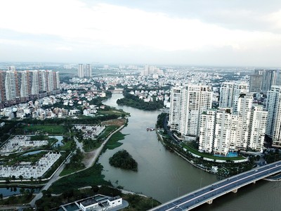 Một góc của TP. Thủ Đức tương lai. Ảnh: Trọng Tín